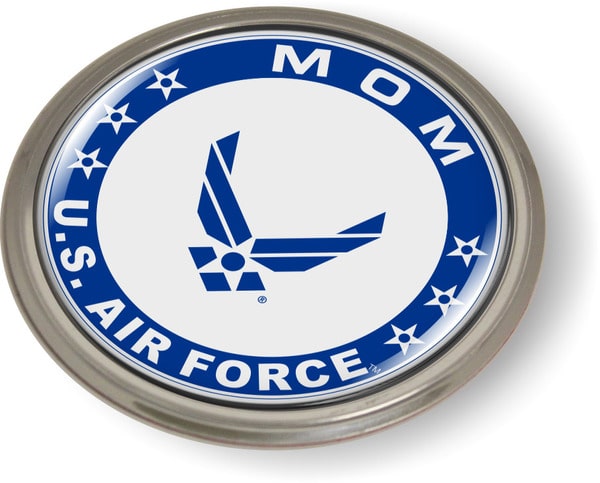 USAF - U.S. Air Force Mom Emblem (Blue Wings)